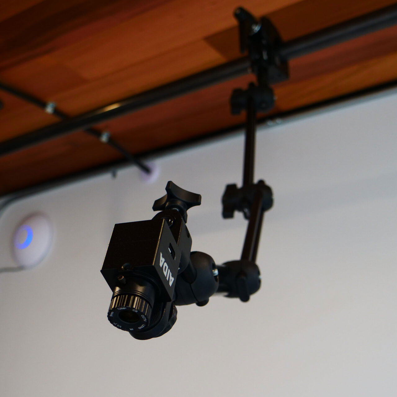 Video camera setup for capturing participant sessions